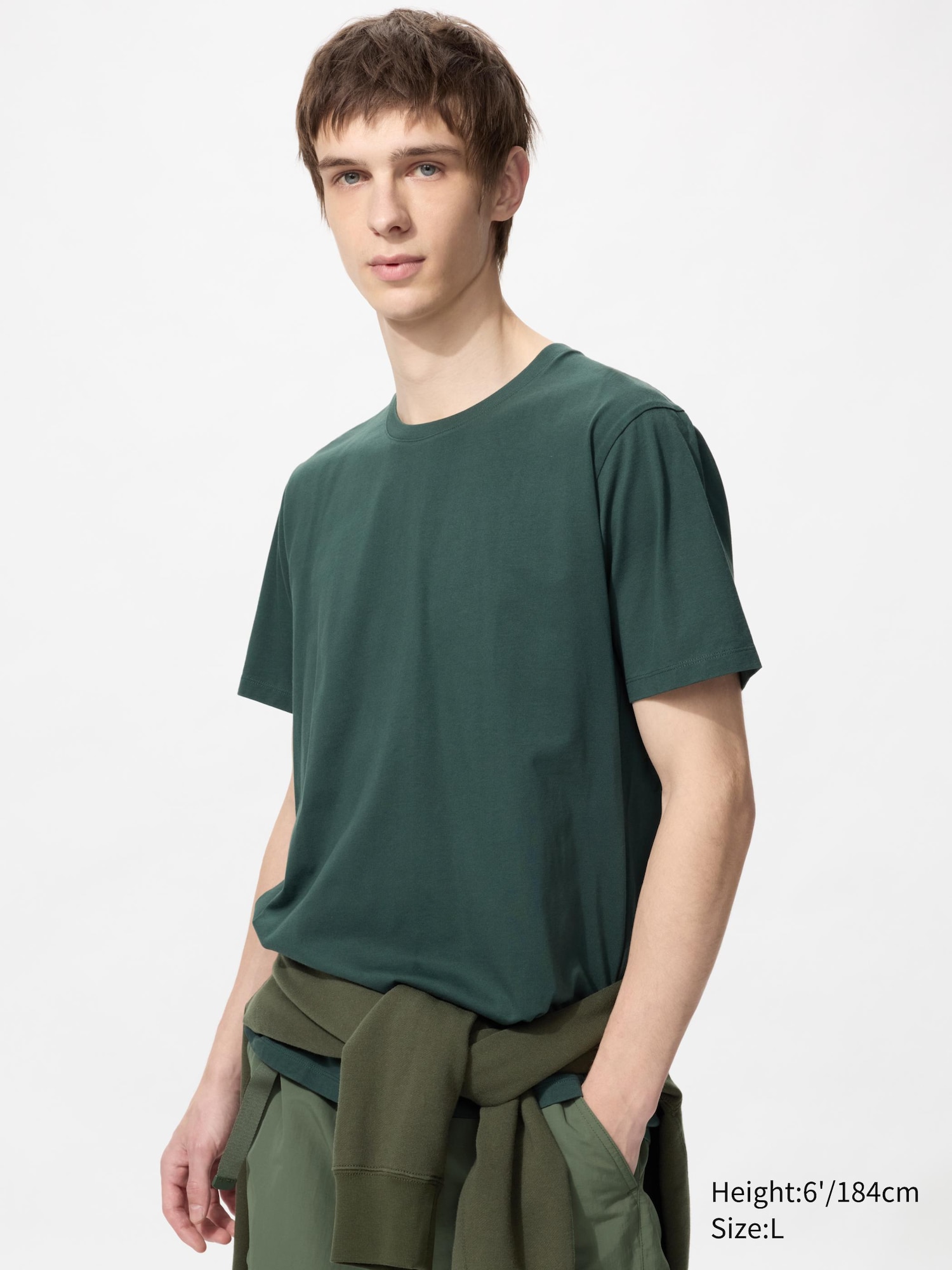 Uniqlo Supima blanc
